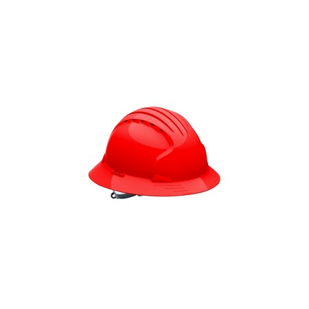 Pip JSP EVO6141 FULL BRIM, RED6-PT TEXTILE SUSP, SLIP, PK 10 280-EV6141-60